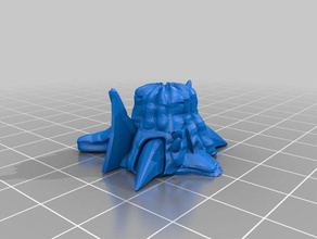 zerg creep colony toys games spore sporecolony starcraft 3d print model - Mito3D