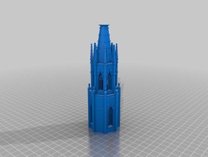 campanar sant feliu de girona 3d impressão 3d print model - Mito3D