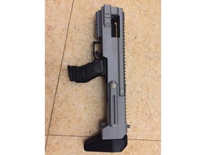 mini große pdw Softair carbine conversion kit sport im freien cool Pistole 3d print model - Mito3D