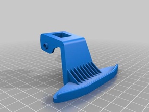 washing machine handle replacement parts 3d print model - Mito3D