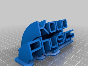koyo physics office customized 3d print model - Mito3D
