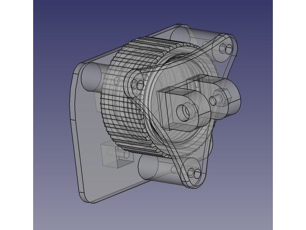 anet a6 y ekseni kemer gergi 3d yazıcı parçalar yükseltme gt2 kayış 3D print model - Mito3D