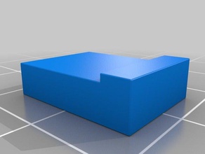 básicos de la cama modelo muebles personalizado 3d print model - Mito3D