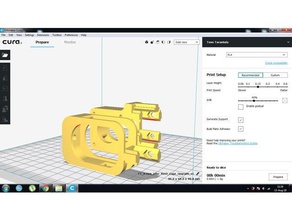 supports de mise à niveau des écrous trous 3d l'imprimante pièces 3d print model - Mito3D