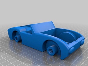 toy car mechanical toys garage 3d print model - Mito3D