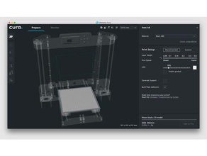 anet a8 cura piattaforma ui di aggiornamento La stampa 3d ultimaker 3d print model - Mito3D