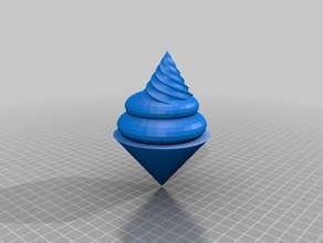 ice cream top 3d printing 3d print model - Mito3D