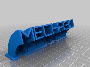 mecha3d office customized 3d print model - Mito3D