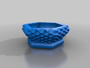 schale recipientes 3d print model - Mito3D