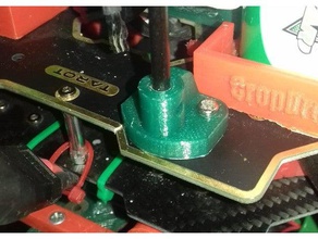 tarot 650 gps bağlayın diy tutucu 3d print model - Mito3D