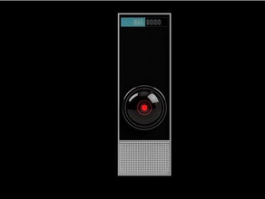 hal 9000 replica - elettronica finestra di progetto fusione 360 file lavoro oggetti scena 2001 odissea nello spazio amadeus prokopiak fusion hal9000 prop scusa dave 3d print model - Mito3D