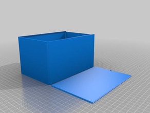 my customized round box lid 180120100 containers 3d print model - Mito3D