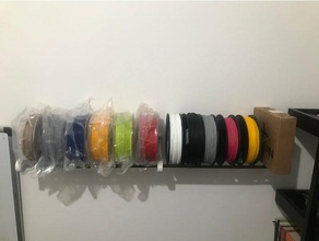makara tutucu raf 3d yazıcı aksesuarlar filament filaman 3d print model - Mito3D