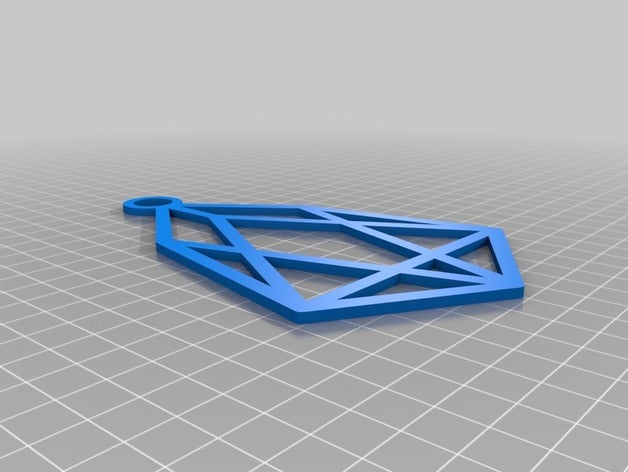 eos Krypto Schlüsselanhänger cryptocoin kryptogeld 3D print model - Mito3D