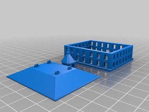 t-gauge-city-hall 3d printing 3d print model - Mito3D