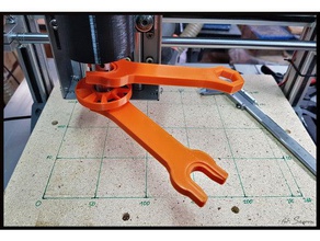 cnc er11 wrench upgraded diy 3d print model - Mito3D