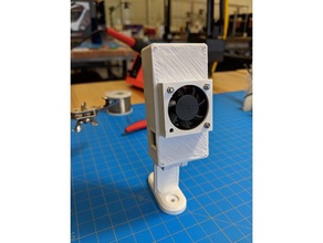 ventilateur de boîtier pigeon cloud caméra L'impression 3d la ip microcam capteur mouvement l'open source pi zéro raspberry camera cas 3d print model - Mito3D