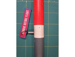 bt-60 av baía 3d impressão eggtimer estes foguetes modelo de foguete quark eletrônica 3d print model - Mito3D