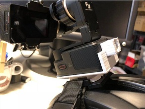 gopro casque gimbal mount de la caméra action cam support montage session 3d print model - Mito3D