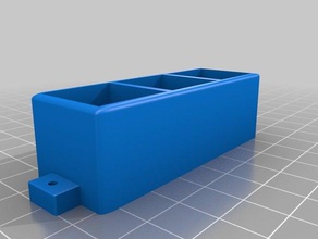 small tray tool holders boxes led parts toolbox holder 3d print model - Mito3D