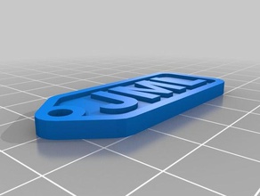 jml çanta etiketi paralar rozetleri özelleştirilmiş 3d print model - Mito3D