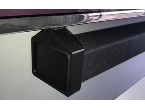 soundbar support samsung tv household 3d print model - Mito3D