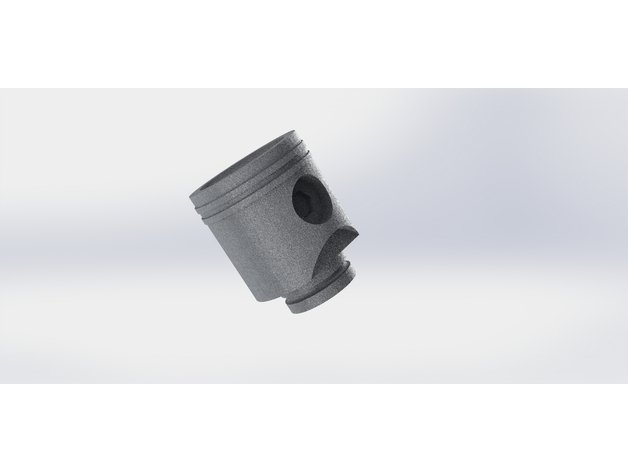 piston drip tip 85 13mm source files included diy driptip ecig vape 3D print model - Mito3D