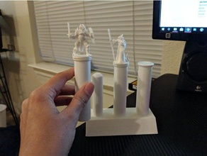 d&d mini boyama raf küçük kurutma kolu oyuncak oyun aksesuarlar 3d print model - Mito3D