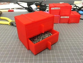 stackable box organization 3d print model - Mito3D