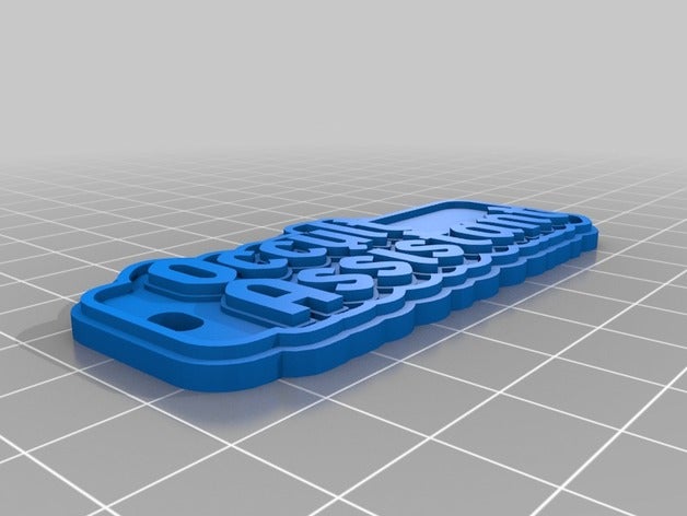 2 ben Anahtarlık özelleştirilmiş 3D print model - Mito3D