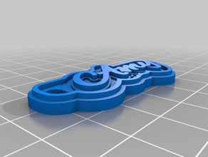 amy keychains customized 3d print model - Mito3D