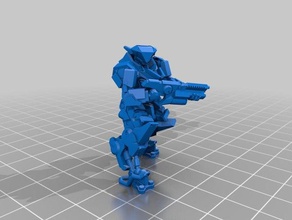 delta v2 mobile arms model robots armored core battle figure gundam mech mecha suit skirmish wargame wargaming 3d print model - Mito3D