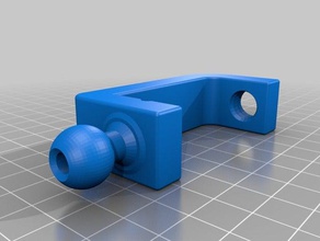 ball socket clamp slightly larger 3d printer accessories 3d print model - Mito3D