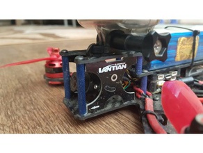 lantian cam mount rc vehicles ltx-hex4 quad quadcopter 3d print model - Mito3D