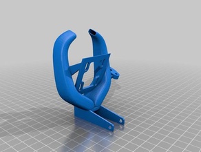 radial fang ventilador bltouch modificado 3d de la impresora accesorios 3d print model - Mito3D