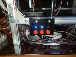 botón del panel de control poder 3d la impresora accesorios 3d print model - Mito3D
