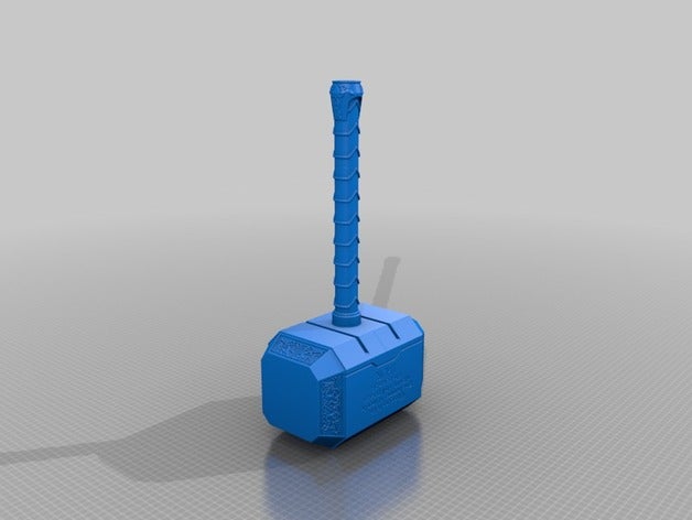 thors hammer 2018 art herramientas 3D print model - Mito3D