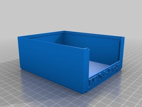 jpm-box-100 3 d Drucker - Zubehör aufbewahrung kiste storage box Werkzeug-Speicher 3d print model - Mito3D