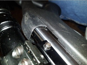 gamo whisper missing back stopper parts pellet gun 3d print model - Mito3D