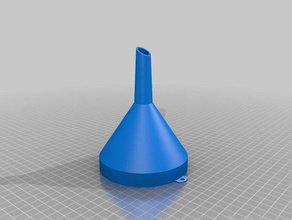 funnel kitchen dining 3d print model - Mito3D