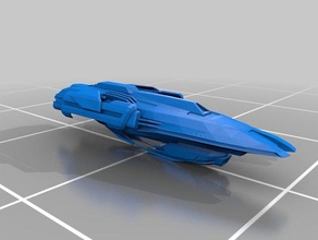 star trek gorn phalanx class 3d printing 3d print model - Mito3D