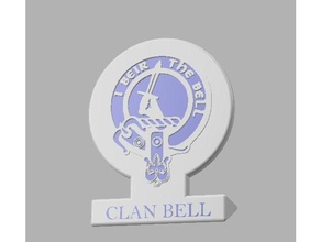 clan bell crest andere 3d print model - Mito3D