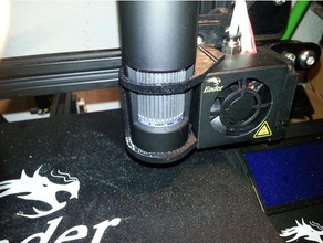 ender 3 usb-Mikroskop montieren 3d Drucker - Zubehör freecad v017 parametric 3d print model - Mito3D