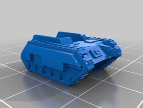 epic scale deathstrike icbm body fix vehicles 3d print model - Mito3D