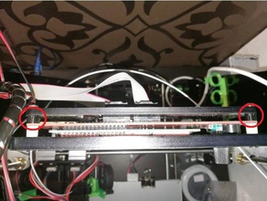 a8 anet-m ekran mesafe kol 3d yazıcı parçalar anet modifiye parçaları yükseltme 3d print model - Mito3D