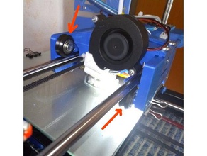 v-ranura de ruedas rodamiento transporte anet a6 3d la impresora partes 3d print model - Mito3D