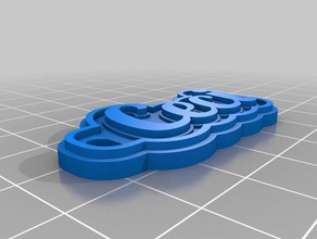 ceci Anahtarlık özelleştirilmiş 3d print model - Mito3D