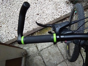 spank agarre de pinza reemplazo partes bicicleta montaña mtb 3d print model - Mito3D