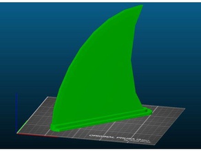 prancha fin esporte ao ar livre peça de substituição stand up paddleboard 3d print model - Mito3D