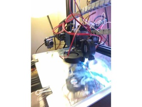 e3d titan dual blower fan duct printer parts 3d print model - Mito3D